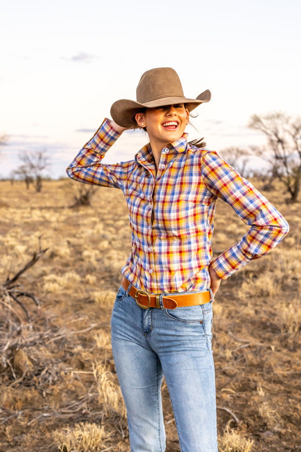 Orange Plaid